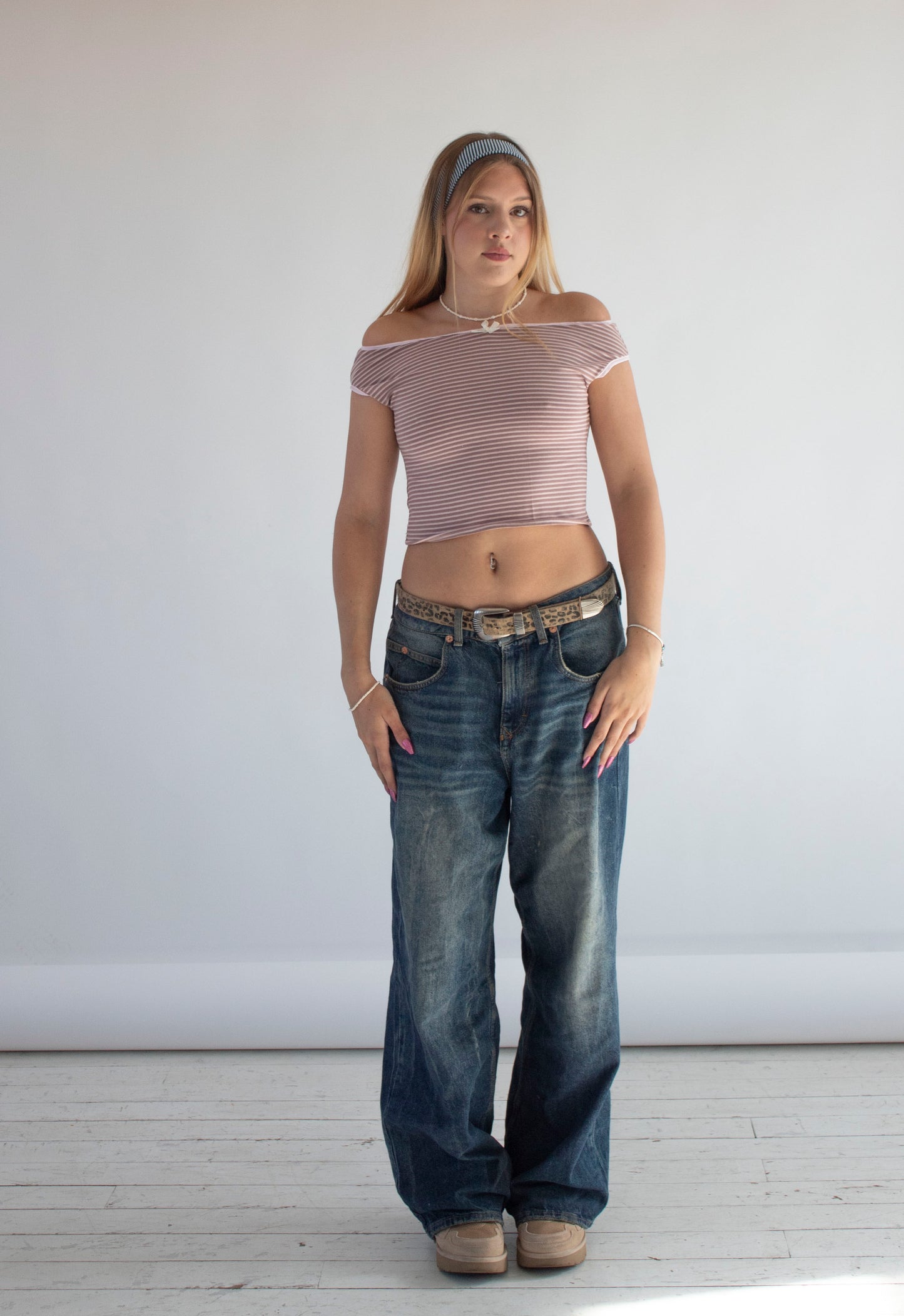 Tiffany Pink Stripe Top
