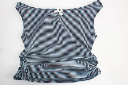 Cassy Blue Stripe Top