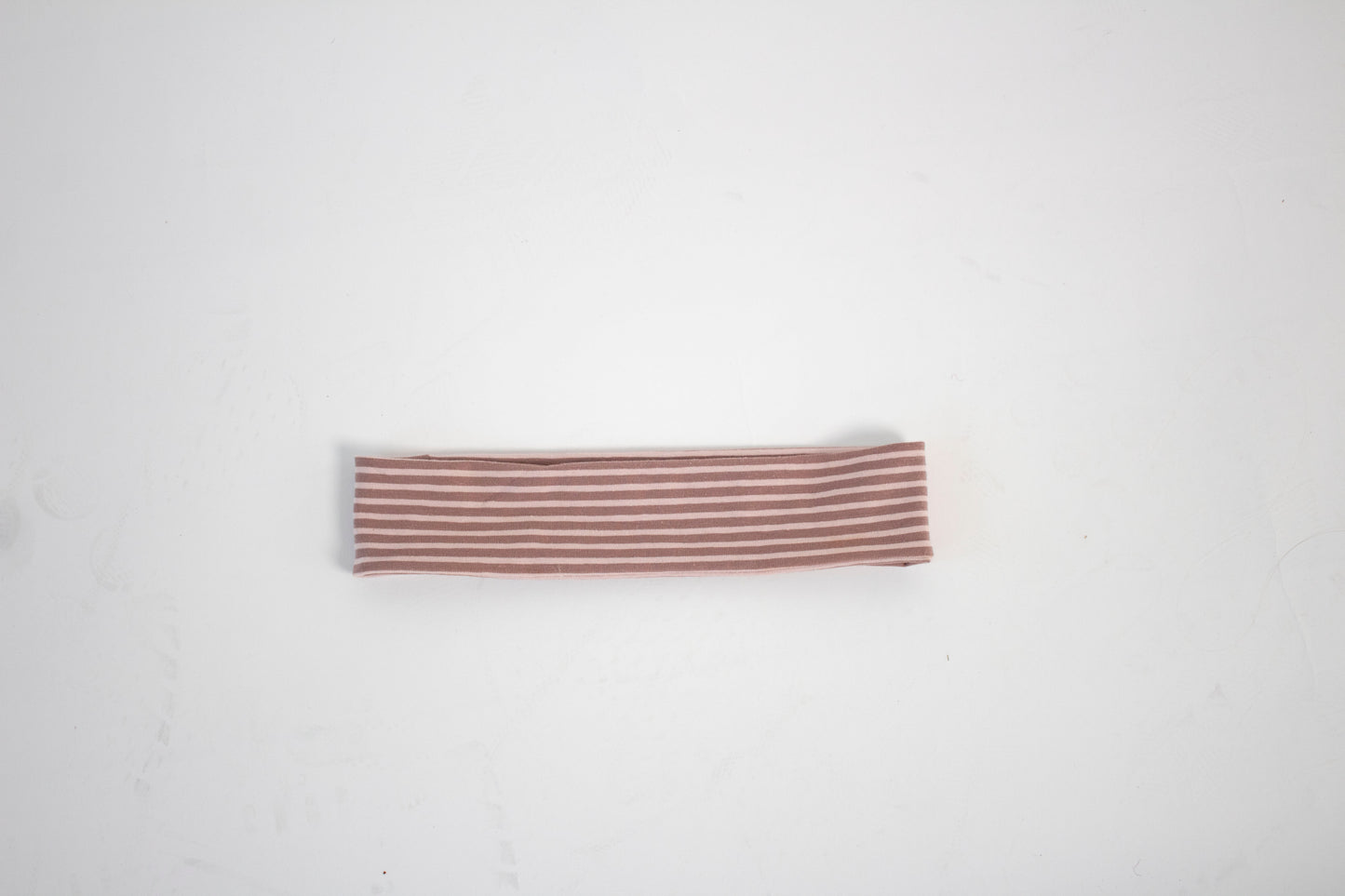 Stripe Jersey Pink Stretch Headband