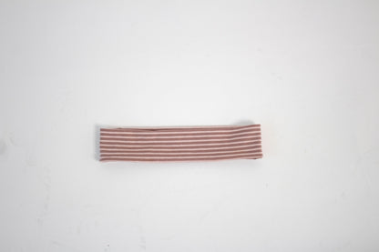 Stripe Jersey Pink Stretch Headband