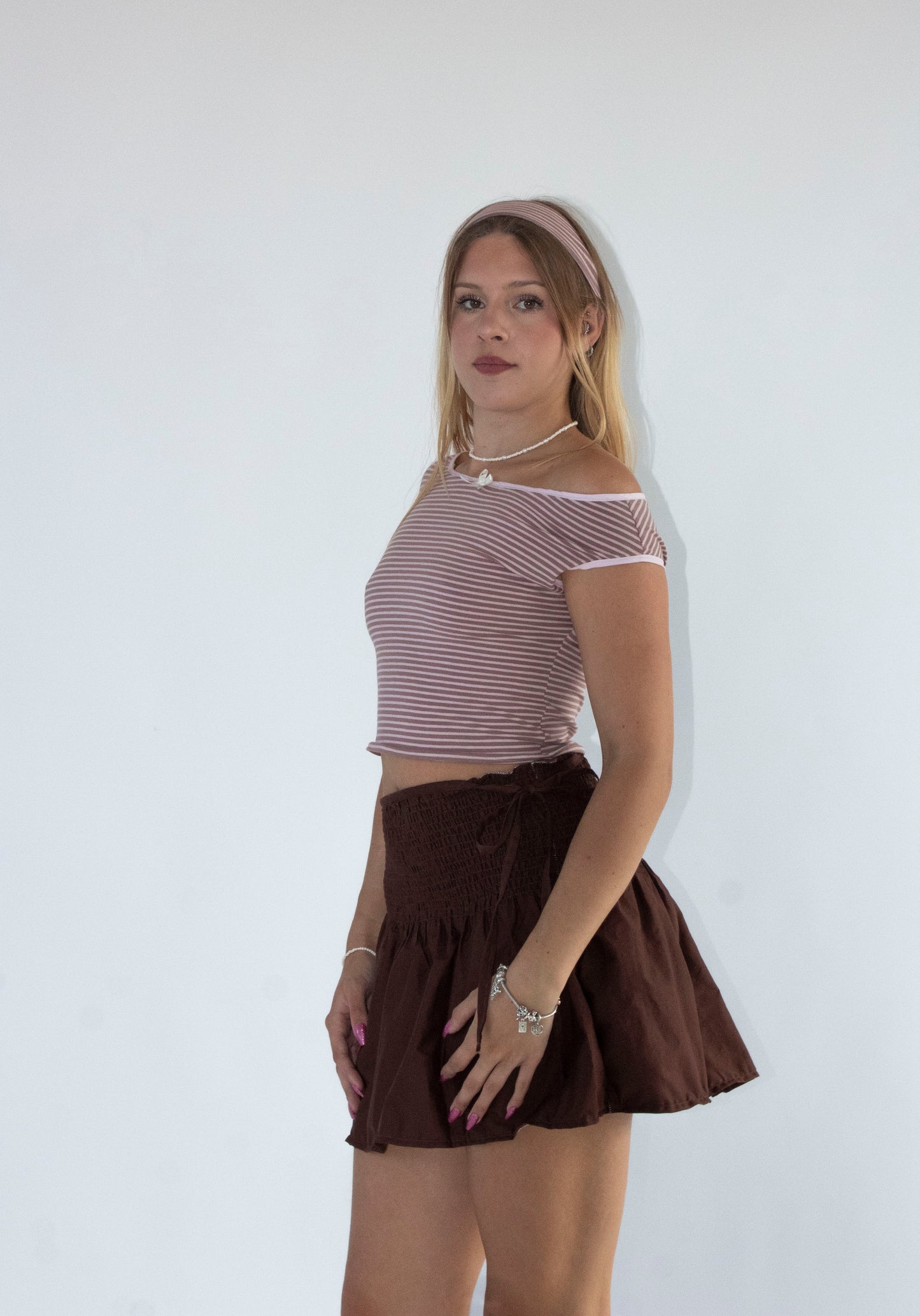 Tiffany Pink Stripe Top